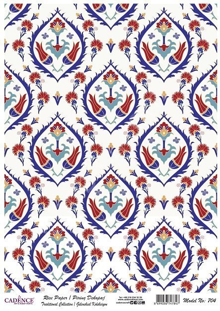 Cadence Pirinç Dekopaj Kağıdı Model - 704
