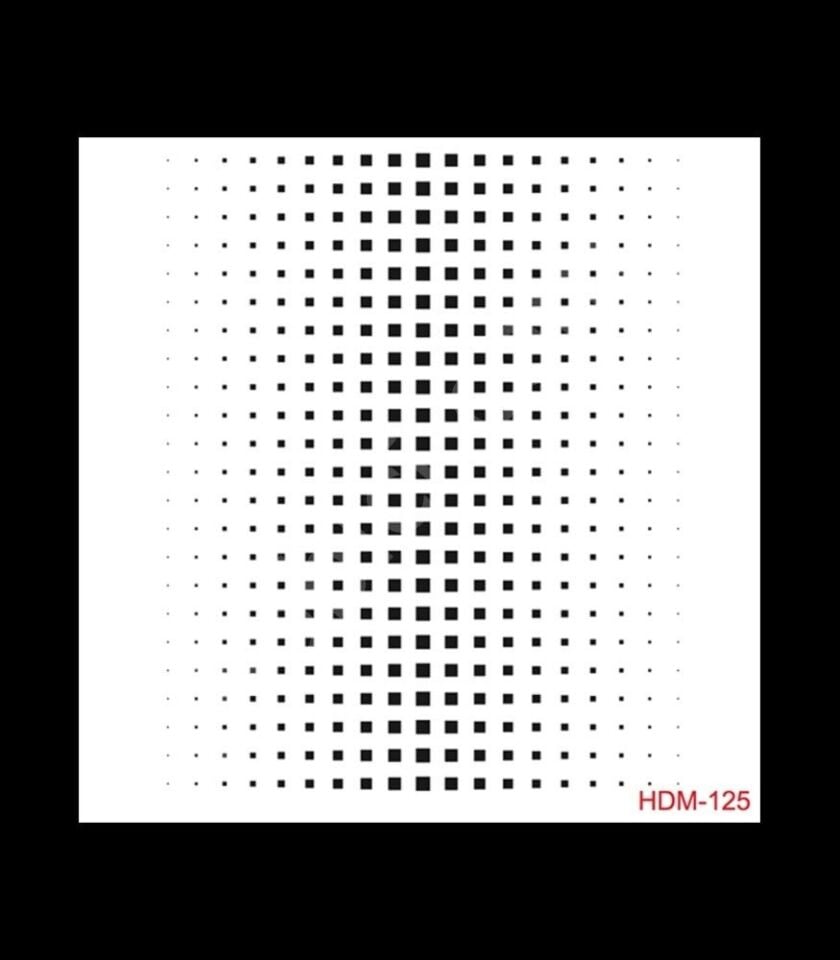 HDM125 Cadence Home Dekor Stencil 25x25