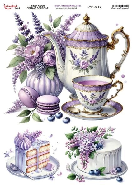 Pirinç Dekopaj Kağıdı 30x42cm PT-4114