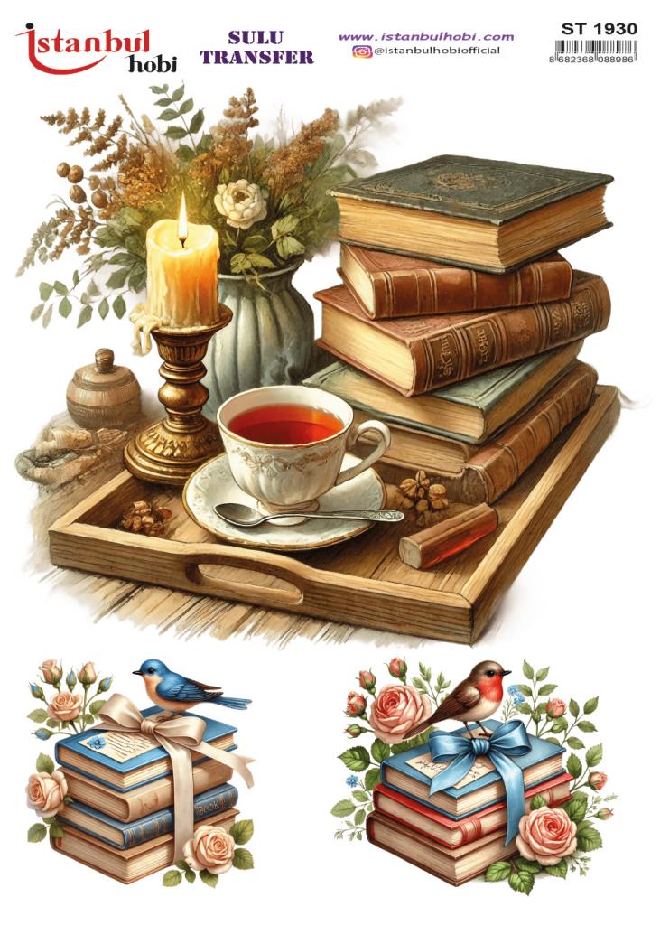 Sulu Transfer Kağıdı 25x35cm ST-1930