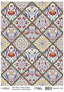 Cadence Pirinç Dekopaj Kağıdı Model - 706