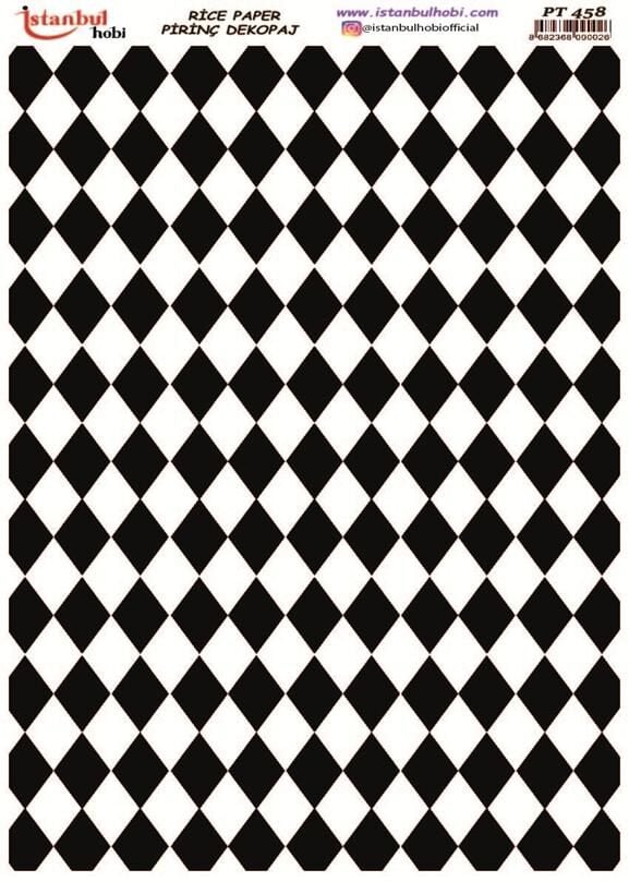 Pirinç Dekopaj Kağıdı 30x42cm PT-458
