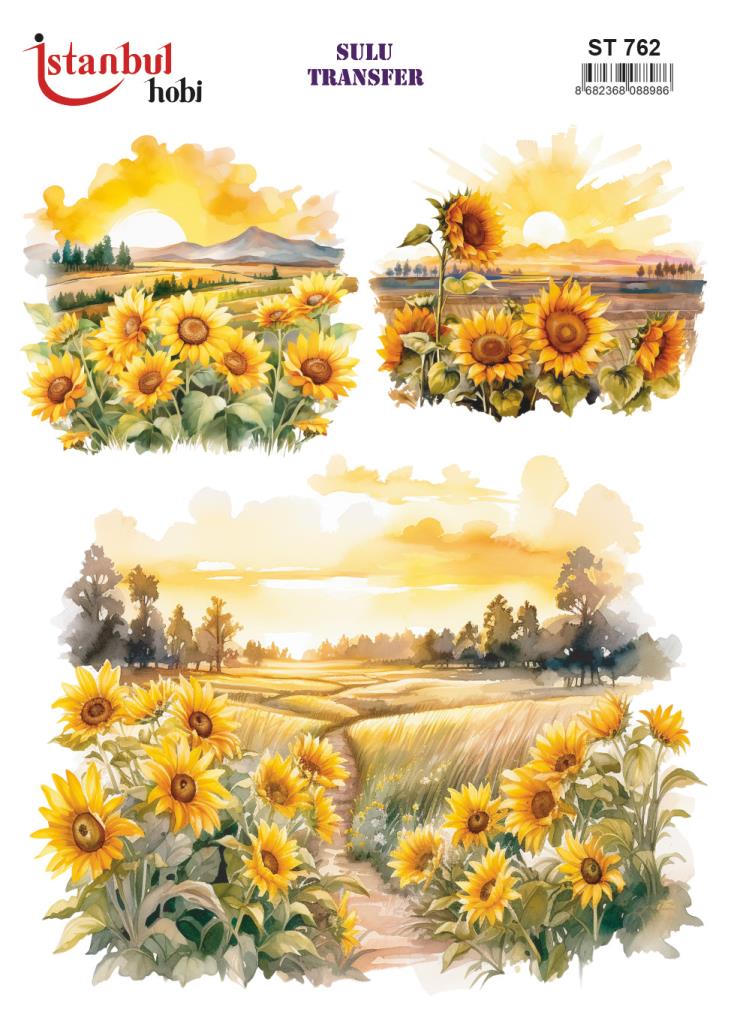 Sulu Transfer Kağıdı 25x35cm ST-762