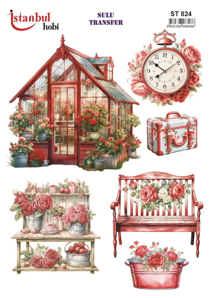 Sulu Transfer Kağıdı 25x35cm ST-824