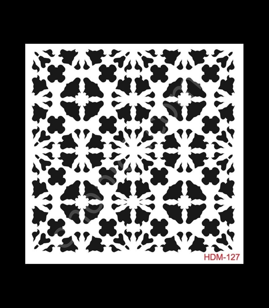 HDM127 Cadence Home Dekor Stencil 25x25