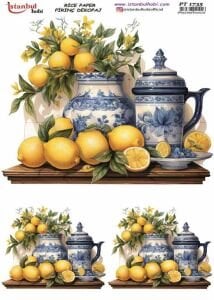 Pirinç Dekopaj Kağıdı 30x42cm PT-1735