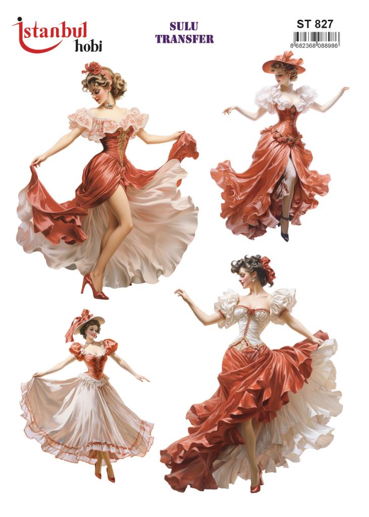 Sulu Transfer Kağıdı 25x35cm ST-827