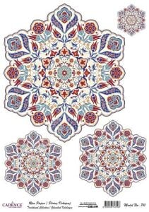 Cadence Pirinç Dekopaj Kağıdı Model - 710