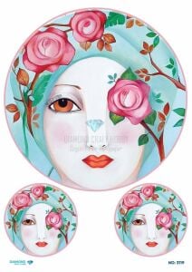 Diamond Pirinç Dekopaj Kağıdı - 3119