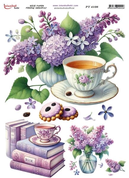 Pirinç Dekopaj Kağıdı 30x42cm PT-4108