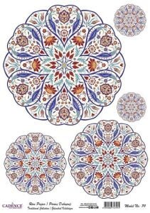 Cadence Pirinç Dekopaj Kağıdı Model - 711