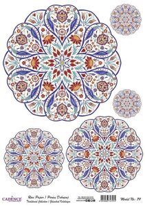 Cadence Pirinç Dekopaj Kağıdı Model - 711