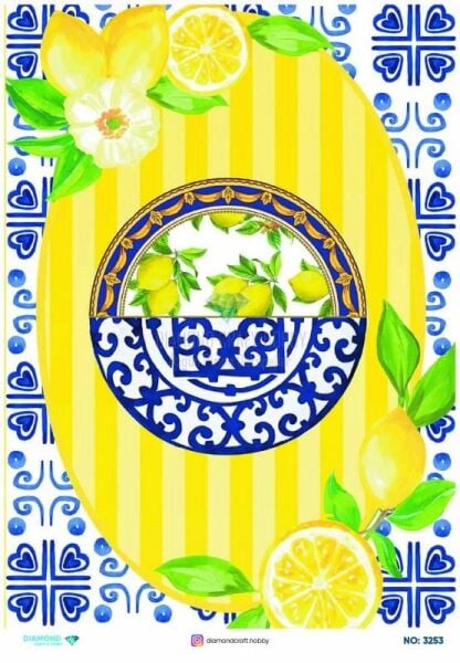 Diamond Pirinç Dekopaj Kağıdı - 3253