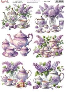 Pirinç Dekopaj Kağıdı 30x42cm PT-4111