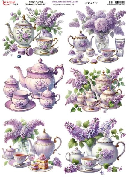 Pirinç Dekopaj Kağıdı 30x42cm PT-4111