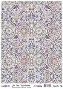 Cadence Pirinç Dekopaj Kağıdı Model - 712