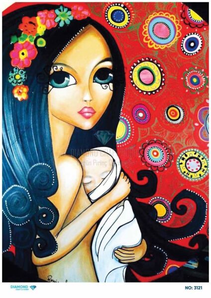 Diamond Pirinç Dekopaj Kağıdı - 3121