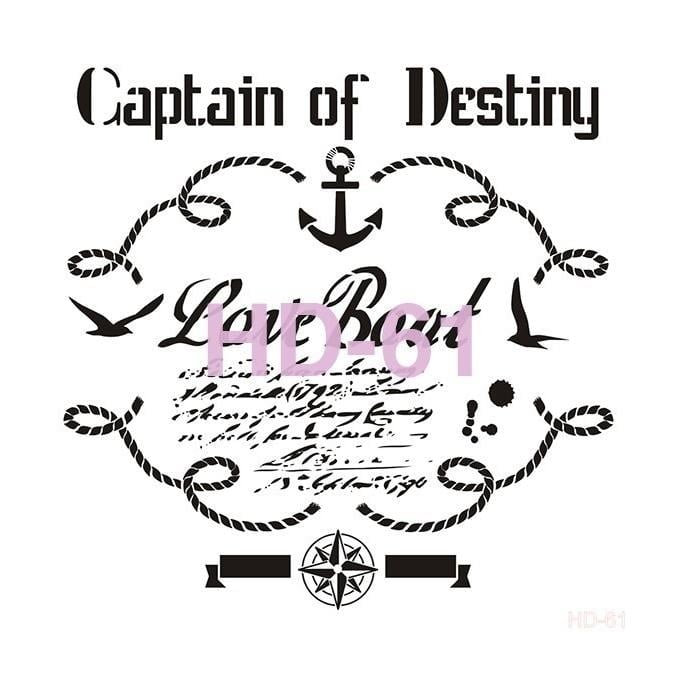 HD61 Cadence Home Dekor Stencil 45x45