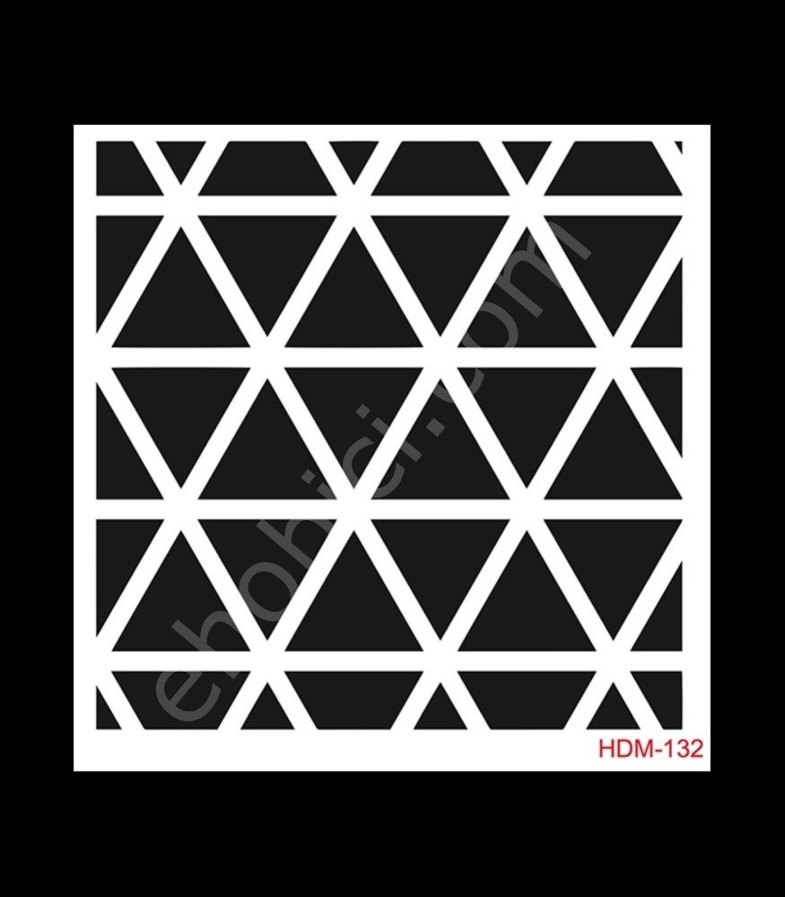 HDM132 Cadence Home Dekor Stencil 25x25