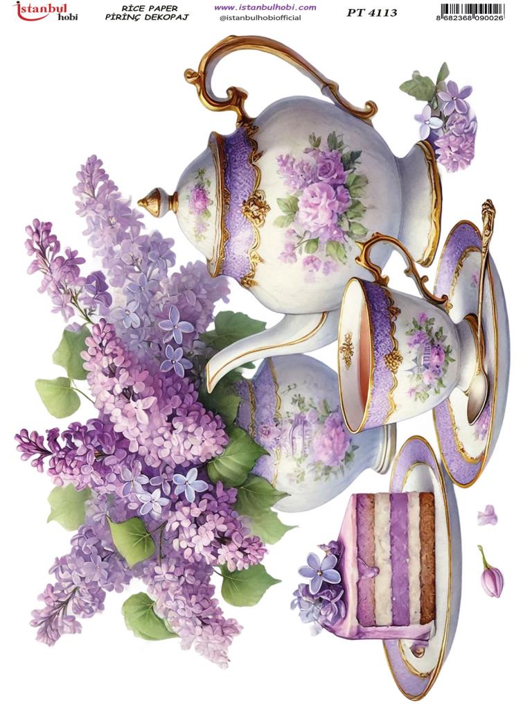 Pirinç Dekopaj Kağıdı 30x42cm PT-4113