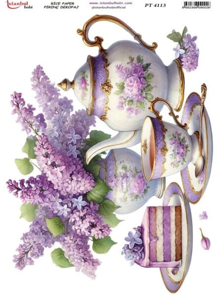 Pirinç Dekopaj Kağıdı 30x42cm PT-4113