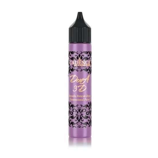 Cadence 3D Dora Boncuk Boya 5165 Buğulu Lila 25ml