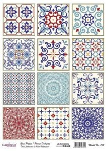 Cadence Pirinç Dekopaj Kağıdı Model - 713