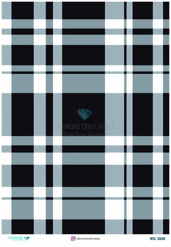 Diamond Pirinç Dekopaj Kağıdı - 3260