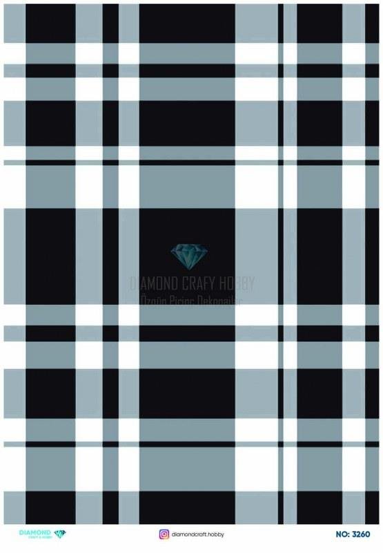 Diamond Pirinç Dekopaj Kağıdı - 3260