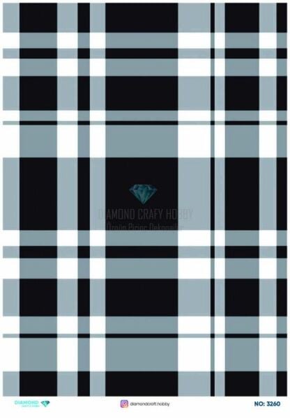 Diamond Pirinç Dekopaj Kağıdı - 3260