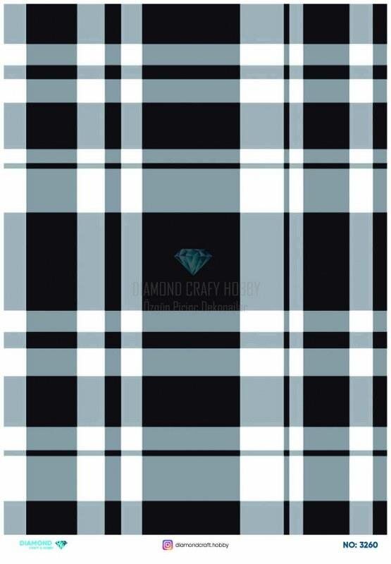 Diamond Pirinç Dekopaj Kağıdı - 3260