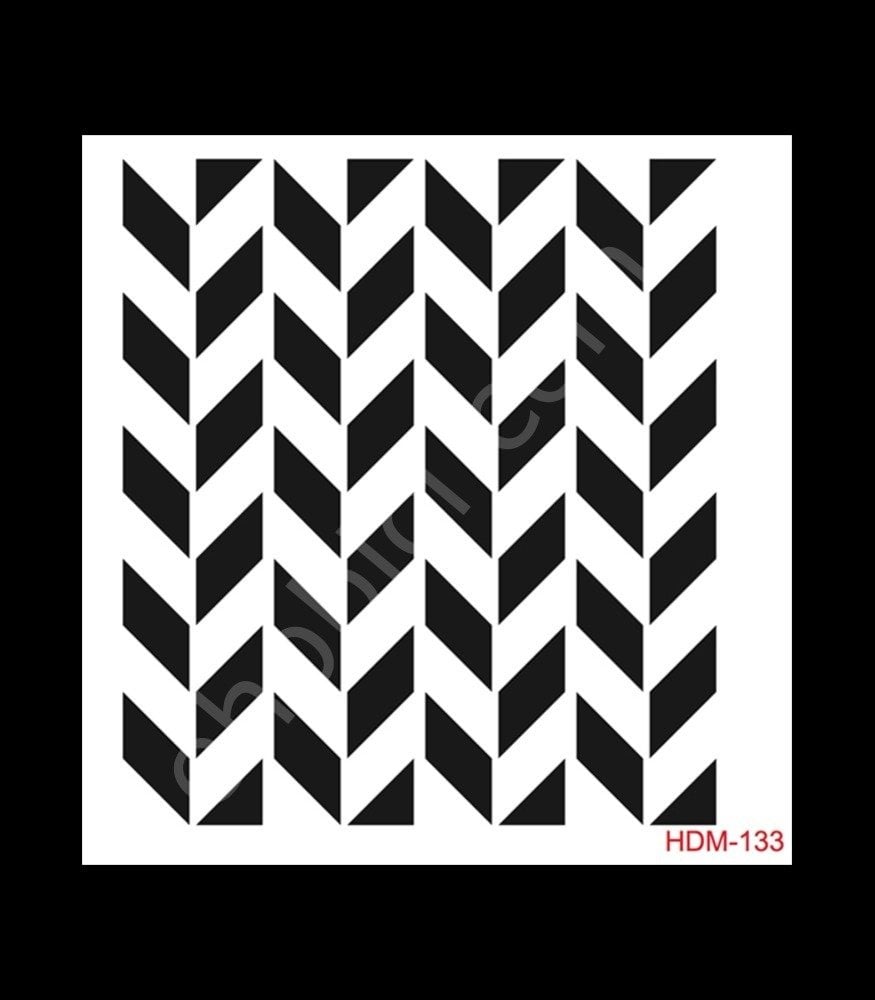 HDM133 Cadence Home Dekor Stencil 25x25