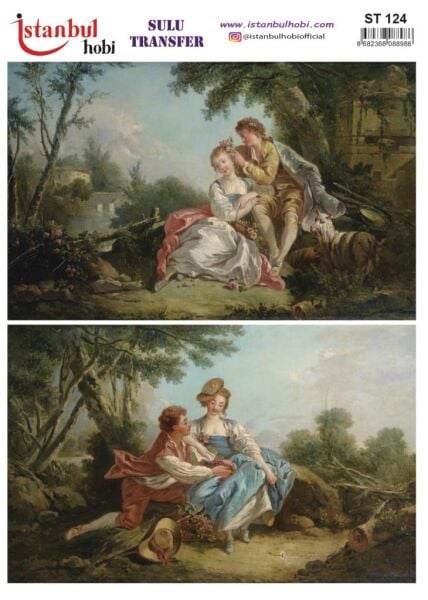 Sulu Transfer Kağıdı 25x35cm ST-124