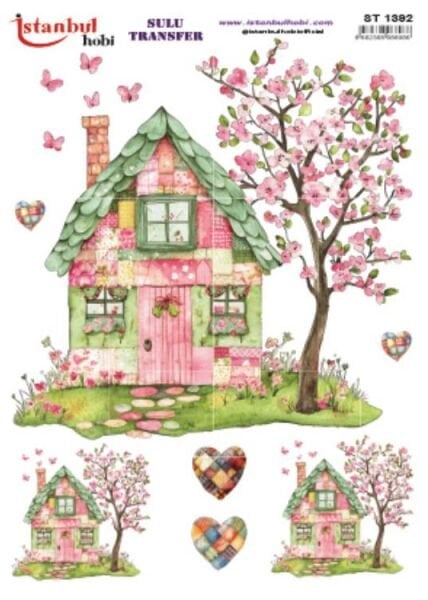 Sulu Transfer Kağıdı 25x35cm ST-1392