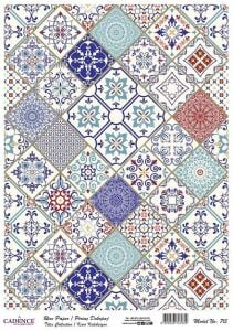 Cadence Pirinç Dekopaj Kağıdı Model - 715