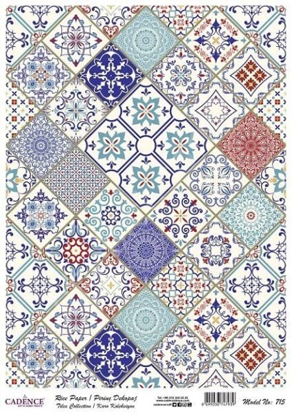 Cadence Pirinç Dekopaj Kağıdı Model - 715