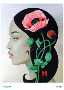 Diamond Pirinç Dekopaj Kağıdı - 3123