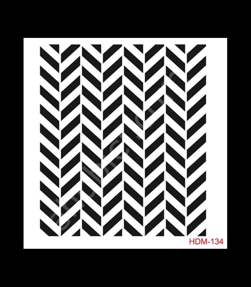 HDM134 Cadence Home Dekor Stencil 25x25