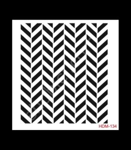 HDM134 Cadence Home Dekor Stencil 25x25