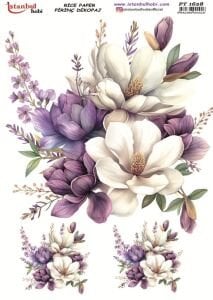 Pirinç Dekopaj Kağıdı 30x42cm PT-1628