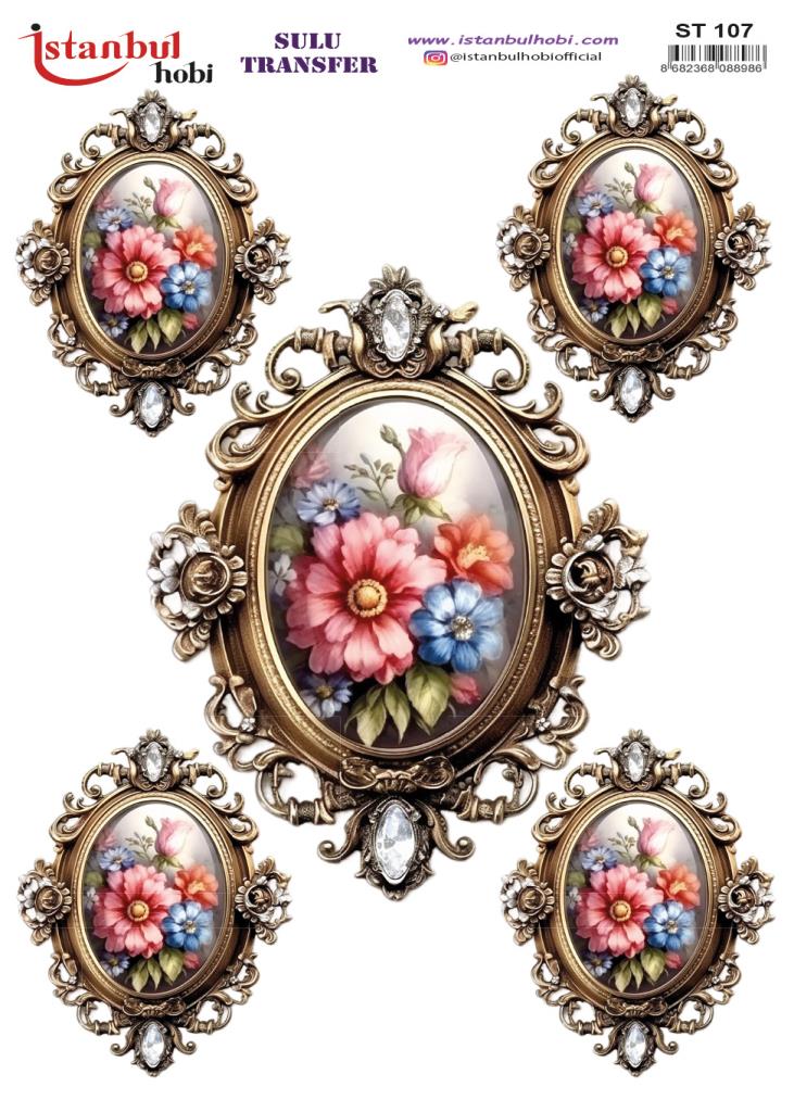 Sulu Transfer Kağıdı 25x35cm ST-107