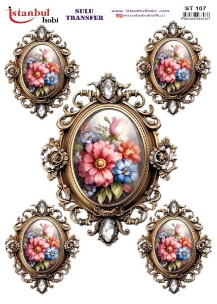 Sulu Transfer Kağıdı 25x35cm ST-107