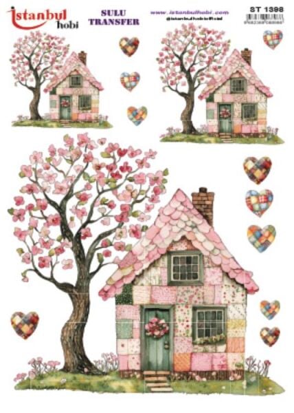 Sulu Transfer Kağıdı 25x35cm ST-1398