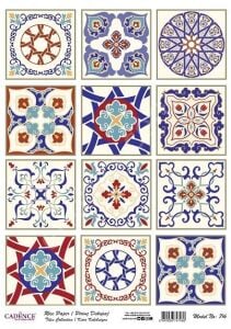 Cadence Pirinç Dekopaj Kağıdı Model - 716