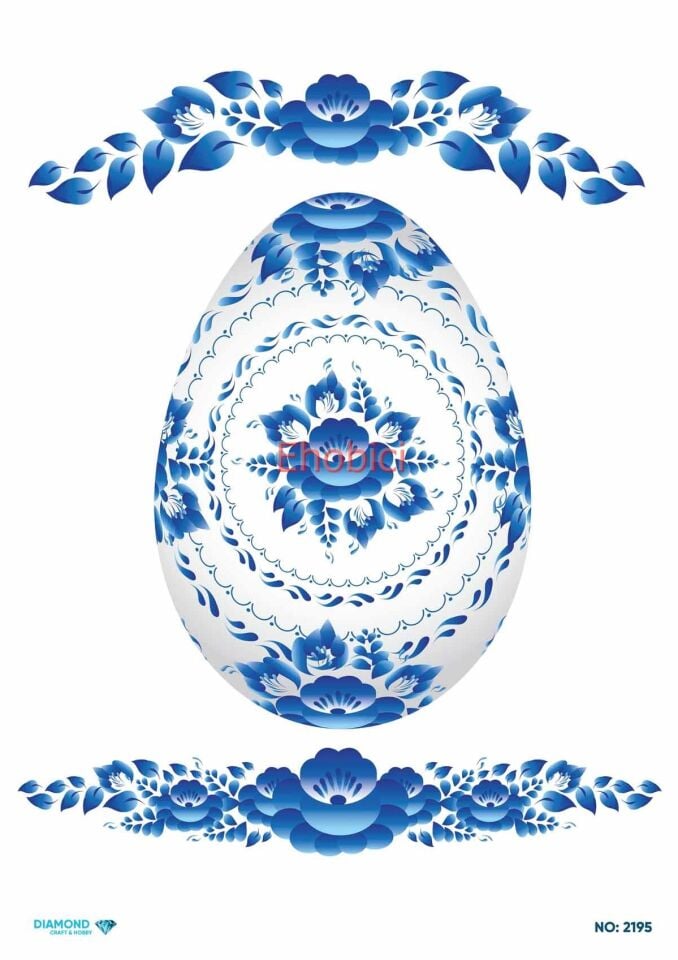 Diamond Pirinç Dekopaj Kağıdı - 2195