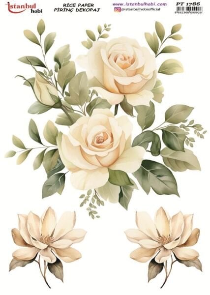 Pirinç Dekopaj Kağıdı 30x42cm PT-1786