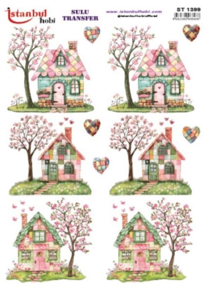 Sulu Transfer Kağıdı 25x35cm ST-1399