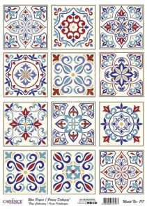 Cadence Pirinç Dekopaj Kağıdı Model - 717