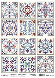 Cadence Pirinç Dekopaj Kağıdı Model - 717