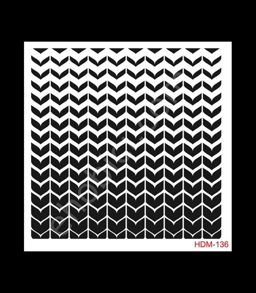 HDM136 Cadence Home Dekor Stencil 25x25